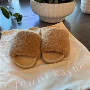 Shearling slide sandal - Jenni Kayne